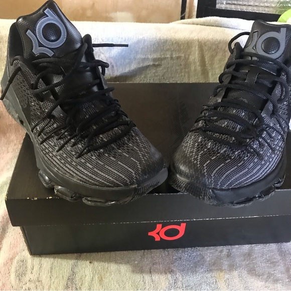 Nike Other - Nike KD 8 Mens Basketball shoes rare Black/Gray Combo size 10 US